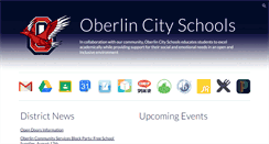 Desktop Screenshot of oberlinschools.net